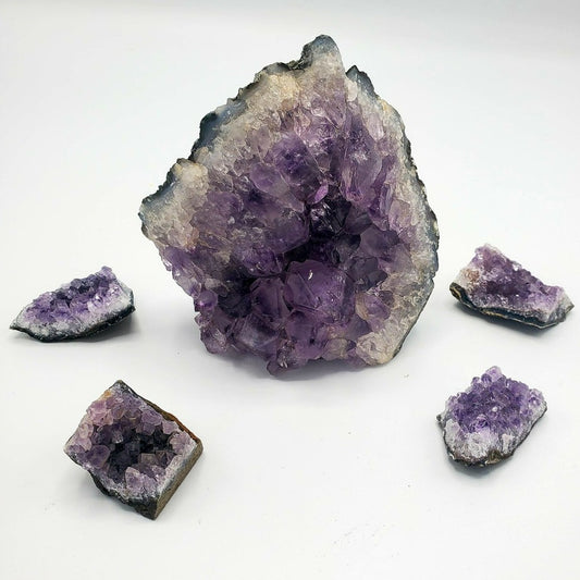 Amethyst Gem Cluster