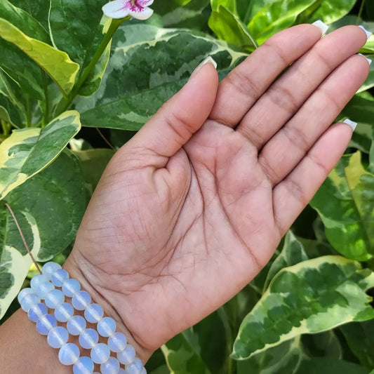 Opal gemstone bracelet