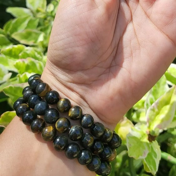 Tiger eye gemstone bracelet