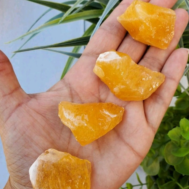 Orange Calcite Gem